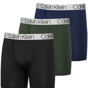 Calvin Klein, 3 Pk Men's Chromatic Microfiber Boxer Brief Large